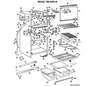 GE TBX20PHB cabinet parts diagram