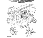 GE A3B688CKASW1 replacement parts/compressor diagram
