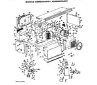 GE A2B698EPASW1 replacement parts/compressor diagram