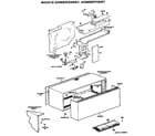 GE A2B698EPASW1 control box/cabinet diagram