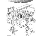 GE A2B398ENASR1 replacement parts/compressor diagram