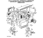 GE A3B693DGASW1 replacement parts/compressor diagram