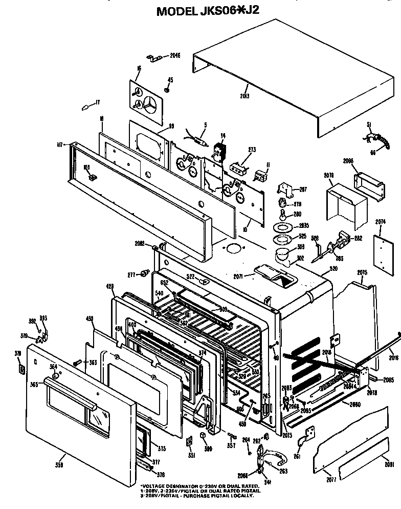 Main body/controls