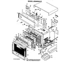 GE JKS06G*J2 main body/controls diagram