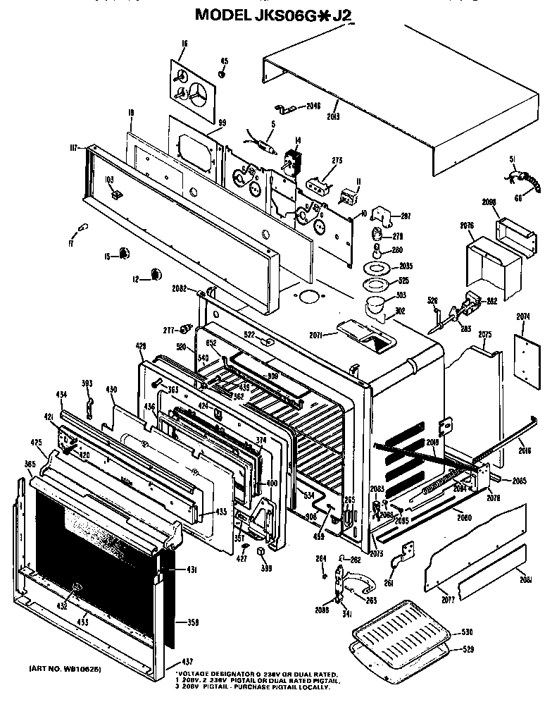 Main body/controls