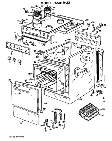 Main body/cooktop/controls