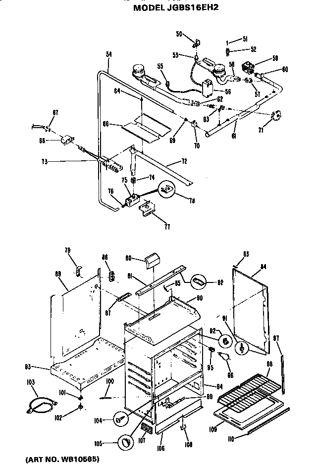 Oven cabinet