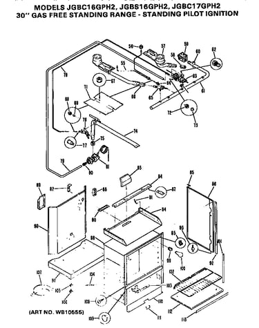 Main body/pilot ignition