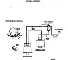 GE JE146501 wiring material diagram