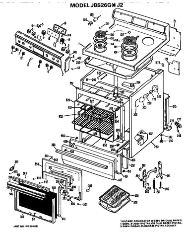 Main body/cooktop/controls
