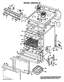 Main body/cooktop/controls
