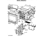 GE JHP63G*J2 upper oven diagram