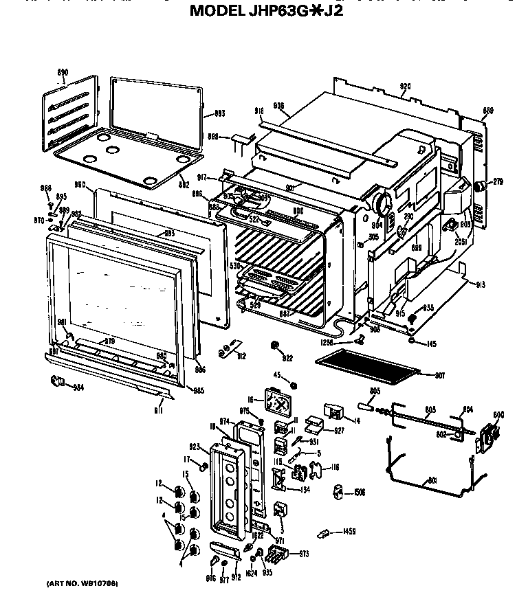 Upper oven
