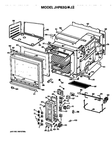 Upper oven