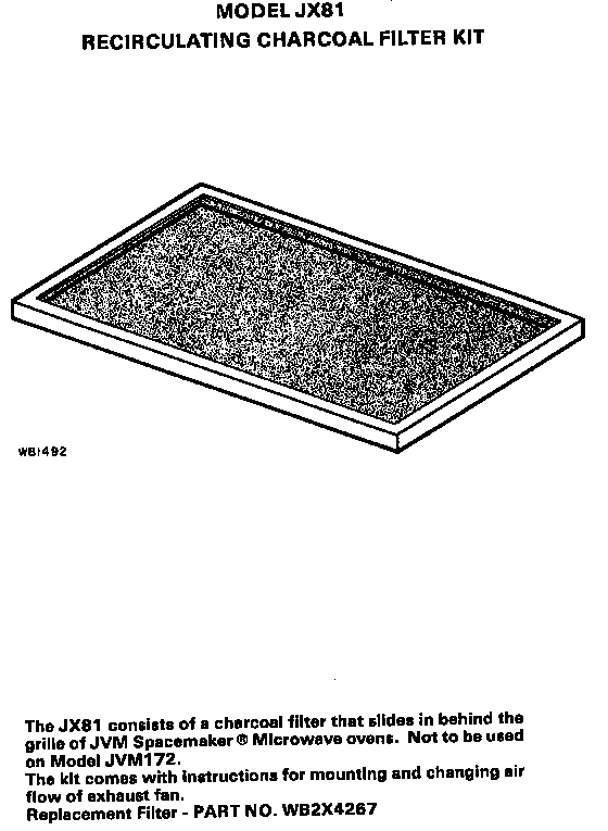 Charcoal filter kit