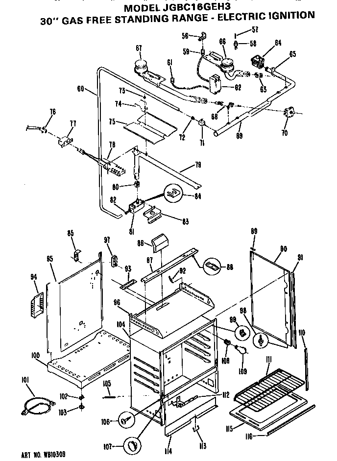Oven cabinet