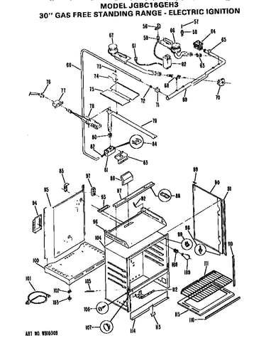 Oven cabinet