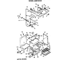 GE JGBS16EH3 oven cabinet diagram