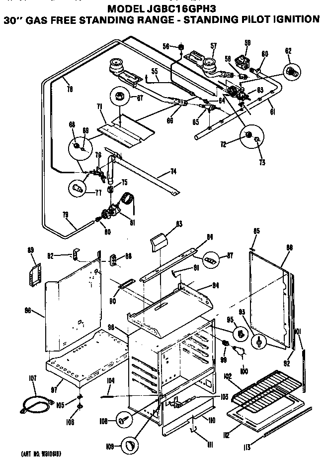 Oven cabinet