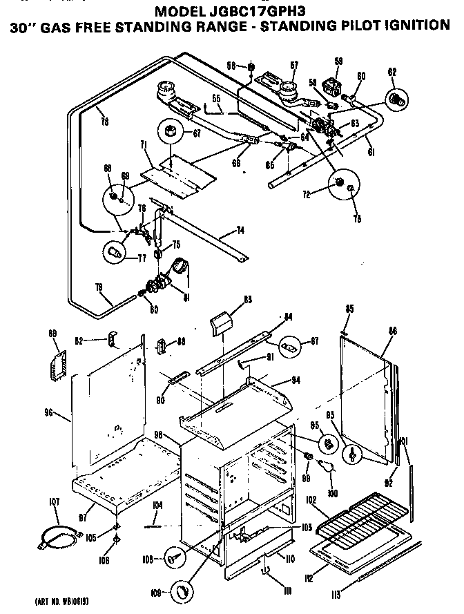 Oven cabinet