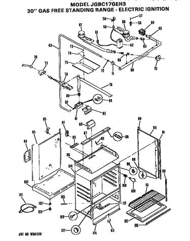 Oven cabinet