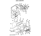 GE JGBS16PH3 oven cabinet diagram