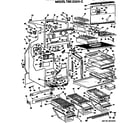 GE TBX23ZHC cabinet parts diagram