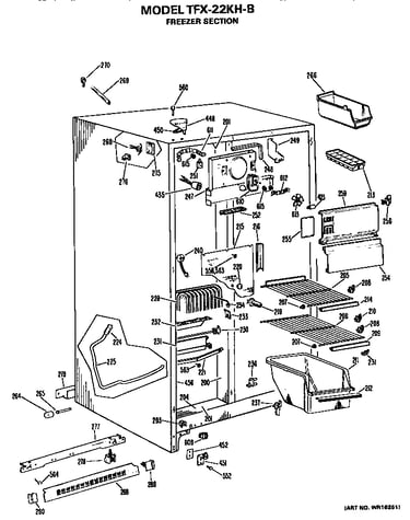 Freezer section