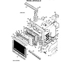 GE JKP27G*J2 lower oven diagram