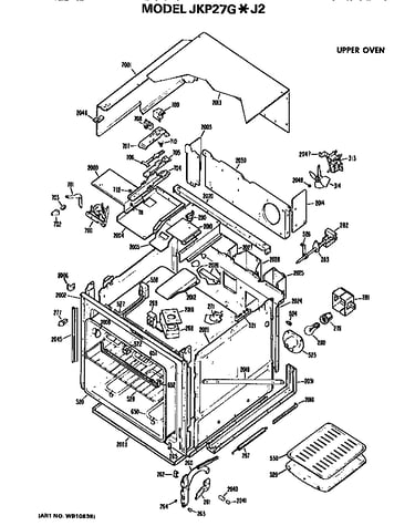 Upper oven