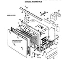 GE JKS26G*J2 lower oven diagram