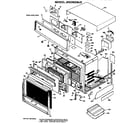 GE JKS26G*J2 upper oven diagram