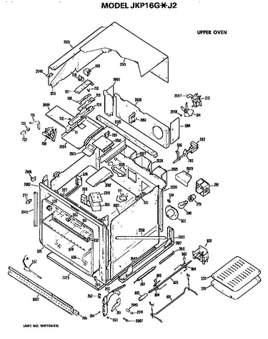 Upper oven