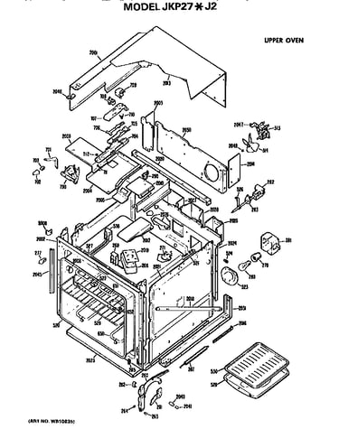 Upper oven