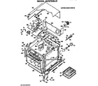GE JKP27GJ3 upper oven diagram