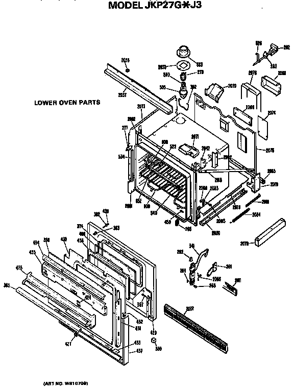 Lower oven