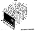 GE JKP27GJ3 door diagram