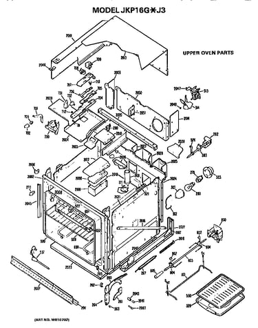 Upper oven