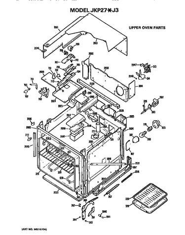Upper oven