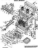 Main body/cooktop/controls