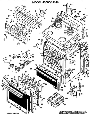 Main body/cooktop/controls