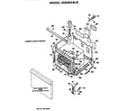 GE JKS26GJ3 lower oven diagram