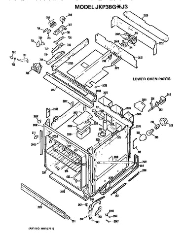 Lower oven