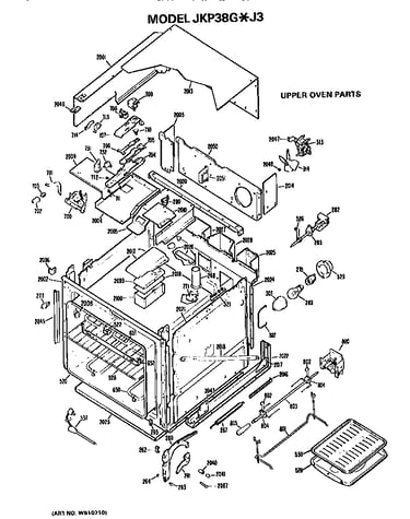 Upper oven