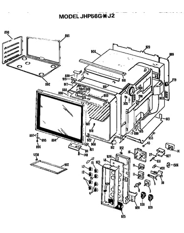 Upper oven