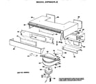 GE JHP56G*J2 blower assembly diagram