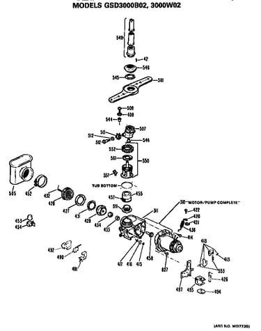 Motor-pump