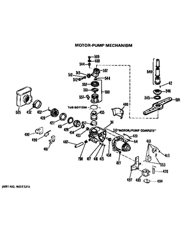 Motor-pump