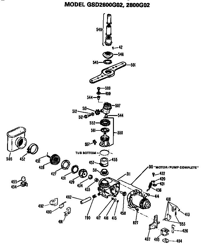 Motor-pump