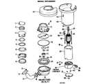 GE GFC1000G01 unit parts diagram
